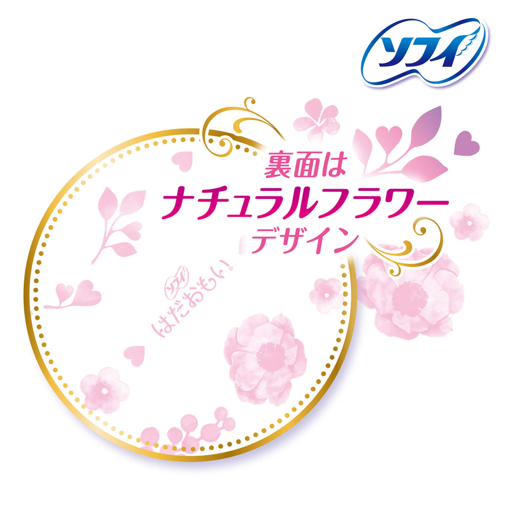 【アウトレット品】ソフィ はだおもい ふんわりタイプ 多い昼～ふつうの日用 羽なし・21cm・32コ入