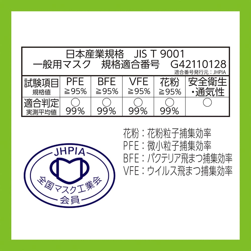 【アウトレット品】超快適マスク 低学年専用タイプ 5枚入
