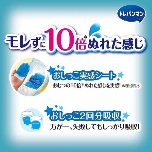 【アウトレット品】トレパンマン ブルー ビッグサイズ 男の子用・17枚入