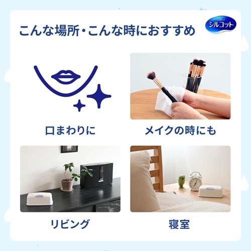 【アウトレット品】シルコット ピュアウォーター ウェットティッシュ つめかえ用 58枚×3コ（合計174枚）