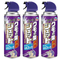 アース製薬 クモの巣消滅ジェット 450ml 3本セット