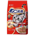 ねこ元気 お魚とお肉ミックス まぐろ・白身魚・チキン・緑黄色野菜入り 1kg