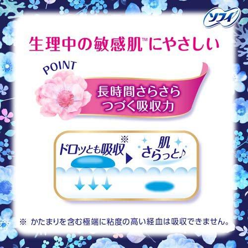 【アウトレット品】ソフィ はだおもい 特に多い夜用 36cm 羽つき 8コ入