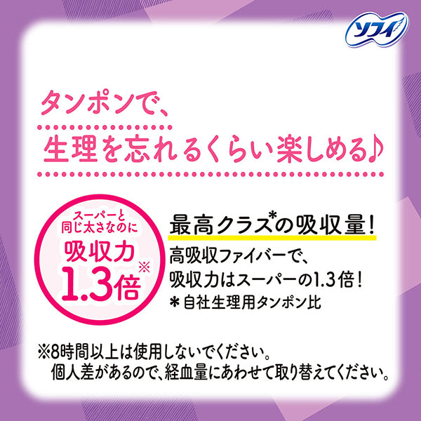 ソフィ ソフトタンポン スーパープラス 特に多い日用・25個入