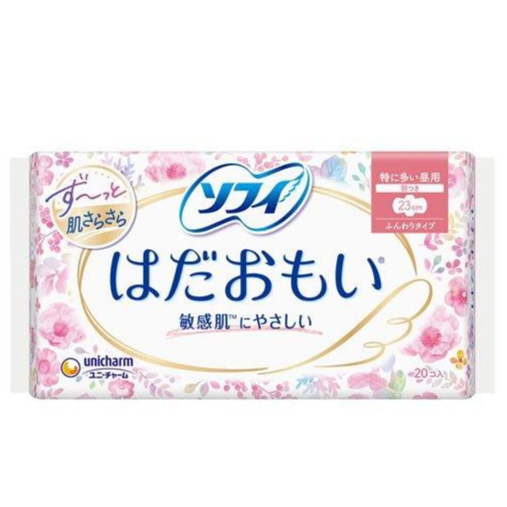 【アウトレット品】ソフィ はだおもい ふんわりタイプ 特に多い昼用 羽つき・23cm・20コ入