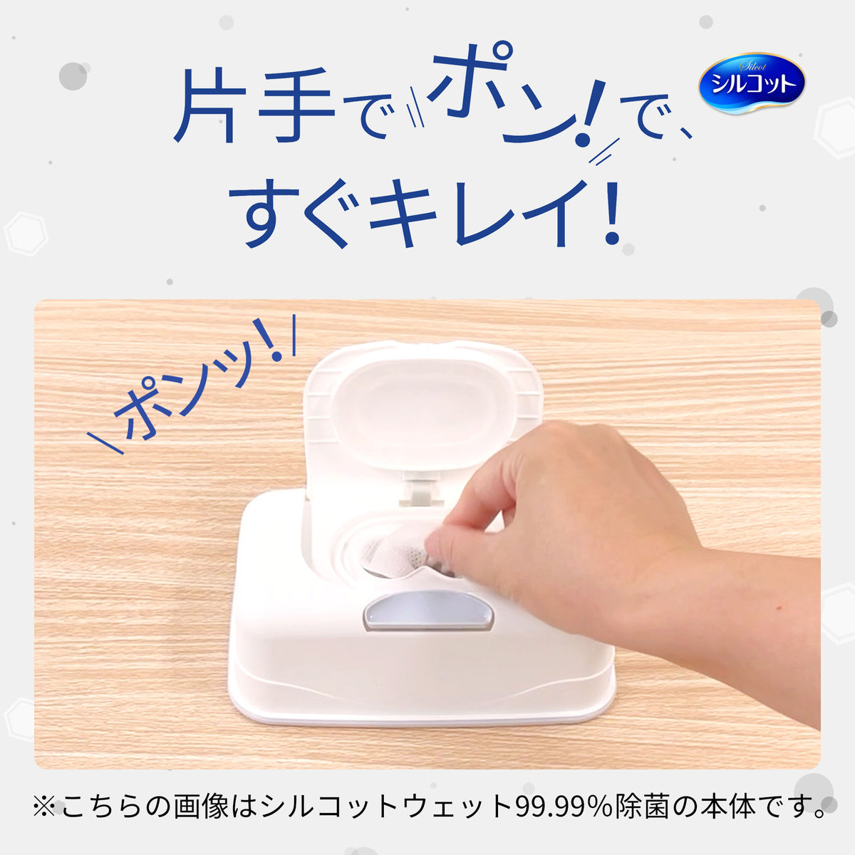 【アウトレット品】シルコット 99.99％除菌ウェットティッシュ 本体40枚