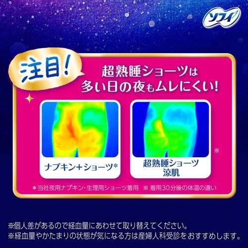 【アウトレット品】ソフィ 超熟睡 ショーツ 涼肌 M-L 2枚
