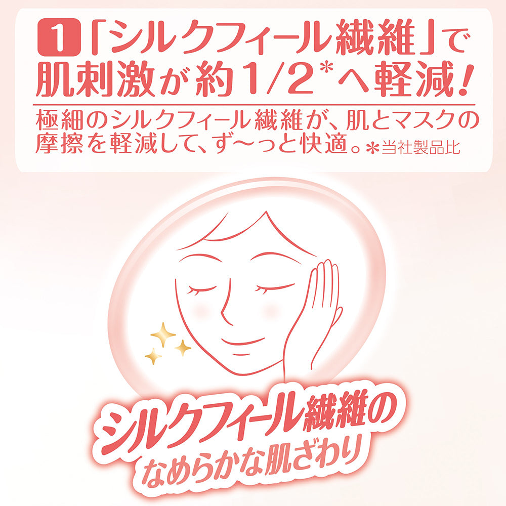 【アウトレット品】超快適マスク 敏感肌ごこち ふつうサイズ ホワイト 6枚入