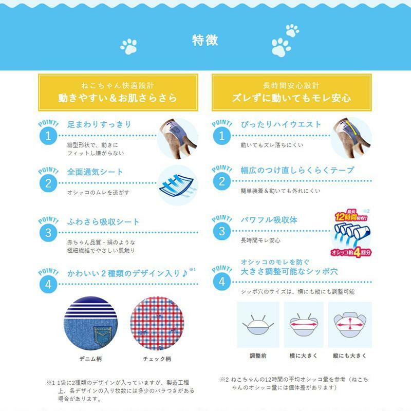 【まとめ買い・２セット】マナーウェア ねこ用 Mサイズ 36枚入・２セット