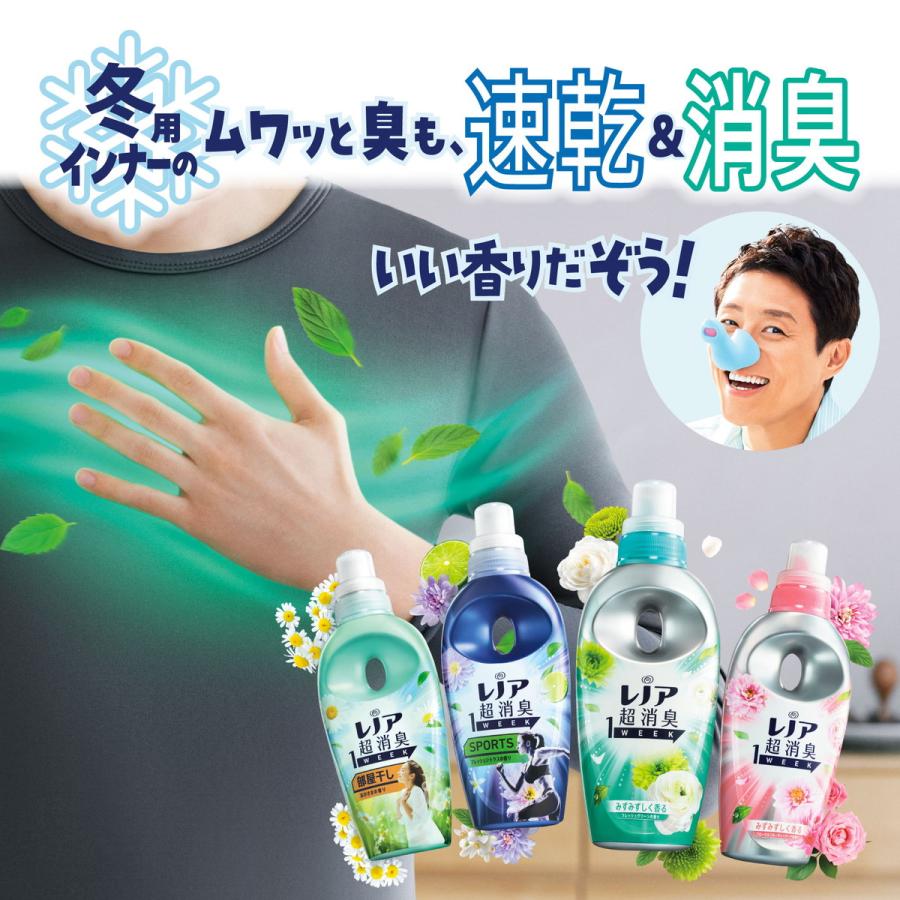 【アウトレット品】レノア 超消臭1WEEK フローラルフルーティーソープの香り 詰め替え用 超特大 1510mL