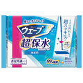 【アウトレット品】ウェーブ 超保水フロア用 ウェットシート」無香料・16枚入