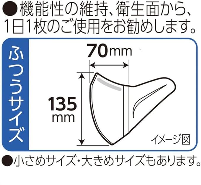 【アウトレット品】超立体マスク かぜ・花粉用 ふつうサイズ 5枚入