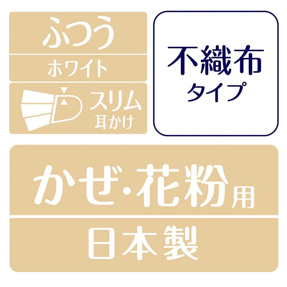 【アウトレット品】超快適マスク 敏感肌ごこち ふつうサイズ ホワイト 6枚入