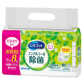 【アウトレット品】シルコット ノンアルコール除菌 ウェットティッシュ つめかえ用 43枚×8個（合計344枚）