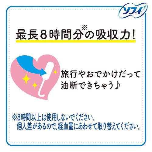 【アウトレット品】ソフィ コンパクトタンポン レギュラー ふつうの日用 8個入