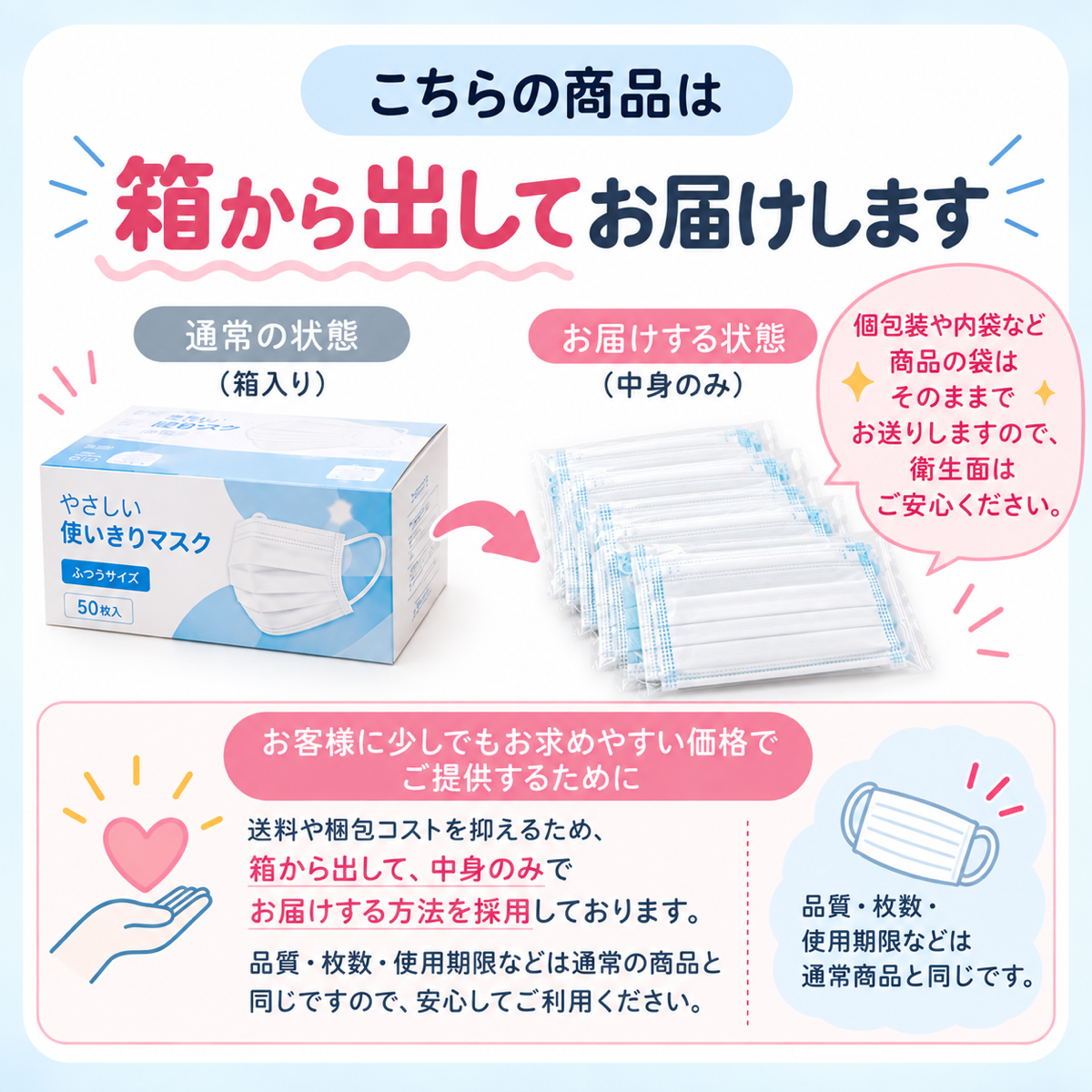 【アウトレット品】超快適マスク SMART COLOR MyPalette ホワイト×グレー ふつうサイズ・20枚入