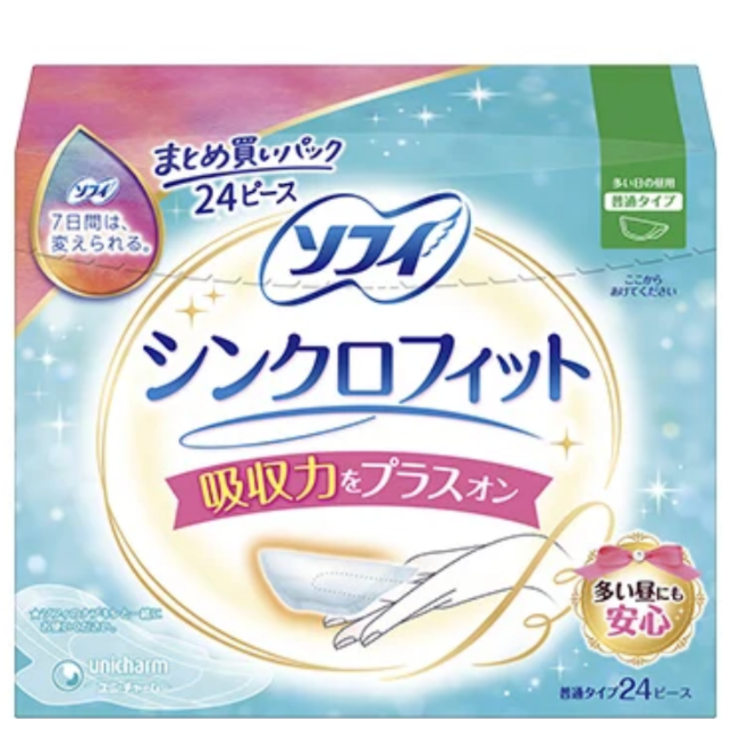 【アウトレット品】ソフィ シンクロフィット 多い日の昼用 24ピース