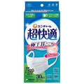 【アウトレット品】超快適マスク 極上耳ごこち やや大きめ ホワイト 30枚入